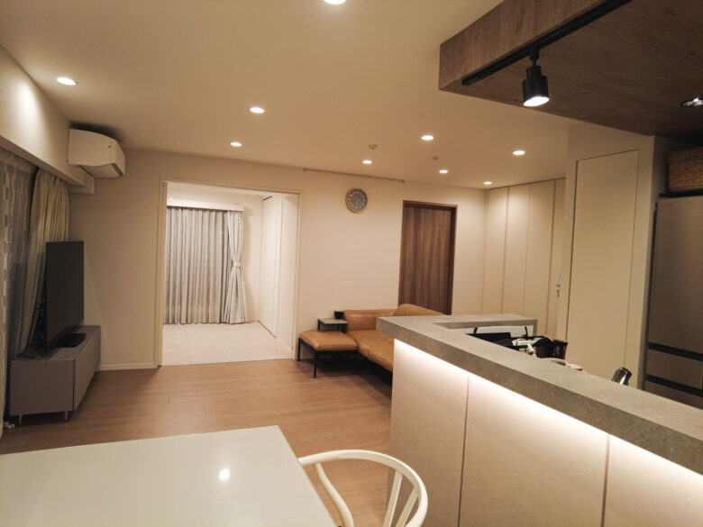 【お客様インタビュー】リビングから見えるキッチンがお気に入り