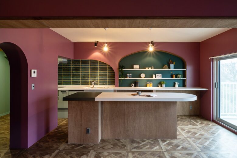 映画の世界観で暮らす団地リノベ